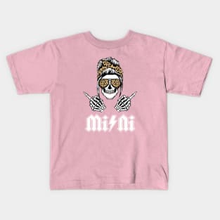 Skull Mom AC/DC-Nini Kids T-Shirt